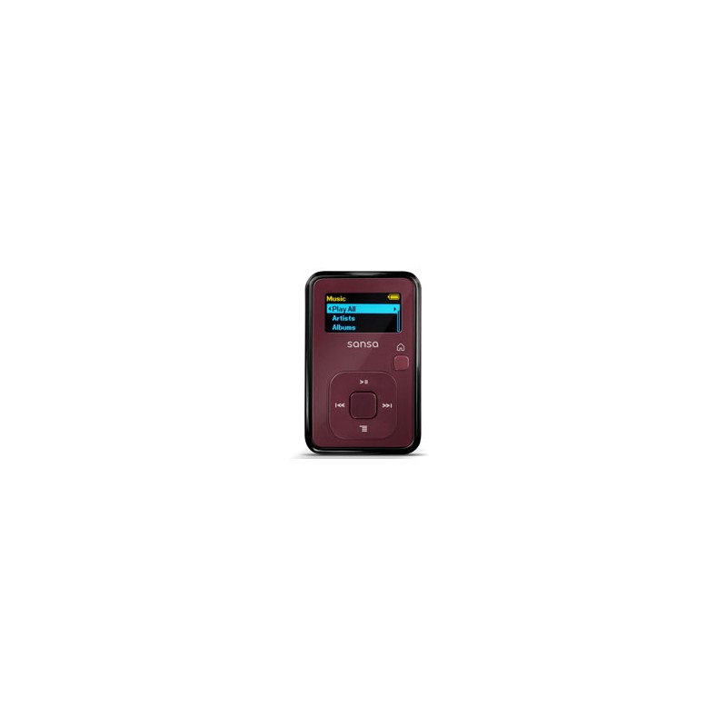 Sansa Clip+ MP3 Player (Red) - 4GB