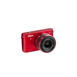 Nikon 1 J1 Two-Lens Wide Angle Kit Red